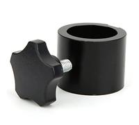 AKLOSIPY Interface de Montage 32 Mm pour Microscope Stéréo Industriel, Fixation Antidérapante - + Pince Antidérapante en TPE pour Séries SZ, MZ, Stemi, Meiji EMZ