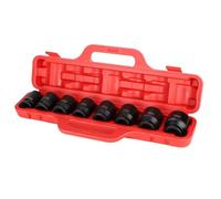 AKLOSIPY Jeu de Douilles Adaptateur Hexagonal à Impact Profond, Entraînement de 3/4 Pouces, pour la Réparation Automobile, Acier, Kit d'outils de Service, 8 Pièces