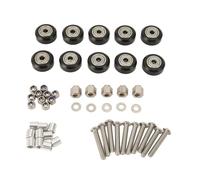 AKLOSIPY Jeu de Roues de Poulie POM Premium, 10 Pièces, pour Imprimantes 3D, Machines CNC et équipements de Gravure, Haute Usure et