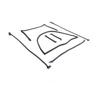 AKLOSIPY Kit Complet de Coupe-froid, Bande d'étanchéité en Caoutchouc de Remplacement pour Chevy Base Zr1 Grand Sport 1984 1996, avec Fonctionnalités Anti-poussière