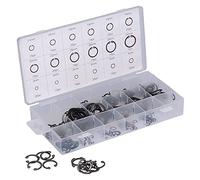 AKLOSIPY Kit d'assortiment de 300 Pièces en Acier allié, pour Réparations Automobiles et Projets de Bricolage avec Boîte de Rangement