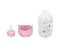 AKLOSIPY Kit de Biberon Professionnel pour Animaux de Compagnie avec Tétine en Silicone Souple pour Chatons et Chiots Nouveau-nés, échelle Précise pour Une Alimentation en Toute sécurité