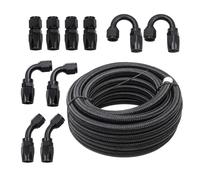 AKLOSIPY Kit de Durite de Carburant 6AN (Connecteur noir)