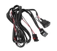 AKLOSIPY Kit de Faisceau de Câblage des Lumières Arrière DC12V 180W 16AWG 2 UTV Partager avec Relais et pour la Barre de Bus Pulse