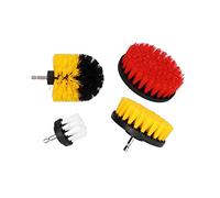 AKLOSIPY Kit de Fixation de Brosse de Forage 4 Pièces pour un Nettoyage Efficace des Murs, des Sols, des Carreaux de Piscine et Plus -ensemble d'épurateur électrique Durable