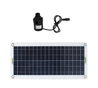 AKLOSIPY Kit de Pompe Solaire 30 W - Pompe en Silicium Polycristallin 800 L/H pour Serres, Camping-cars et Camping - Installation et Conception Faciles