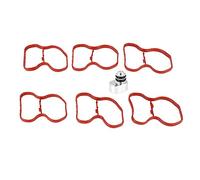 AKLOSIPY Kit de Suppression des Bouchons de Volets Swirl pour | Construction en Caoutchouc, Tolérance aux Hautes Températures, Ajustement OEM, Accessoire de Voiture E90 E91 E92 E93 F07