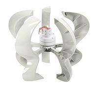 AKLOSIPY Kit éolien DTHL600W 12 V avec 5 Pales et Système de Montage en Arceau - Générateur Efficace pour Les Solutions d'énergie Renouvelable (48V)