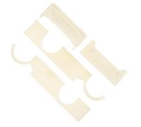 AKLOSIPY Kit RC Mise à Niveau pour Camion WPL D12-couvercle en Plastique ABS avec Modification de la Lumière LED-Installation Facile Blanc Crème (Yellow)