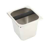 AKLOSIPY Knock Box Container with Deep Bowl Design for Easy Coffee Waste