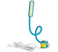 AKLOSIPY Lampe LED USB pour Machine à Coudre avec Base Magnétique, Col de Cygne Flexible, Contrôle Marche/arrêt Facile, Lumière Portable pour l'artisanat et le Travail