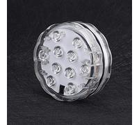 AKLOSIPY Lampe sous-marine RVB, télécommande 10 LED | Faible consommation d'énergie, facile à installer, idéal pour les mariages, s'adapte aux accessoires de piscine standard