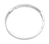 AKLOSIPY Lentille en Métal, Remplacement Décoratif en Alliage D'aluminium pour Appareil Photo, avec Un Savoir-Faire Exquis pour Un Ajustement sans Couture (Silver)