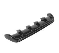 AKLOSIPY Lèvre de Diffuseur de Pare-Chocs d'insertion de Queue d'aileron Arrière, Finition Brillante pour Une stabilité Aérodynamique Améliorée et Un Style Agressif (Noir Brillant)