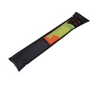 AKLOSIPY Lot de 2 Drapeaux d'arbitre avec Sac de Rangement pour l'entraînement de Football, de Hockey, de Tissu et de Tige en Acier Inoxydable, Drapeaux d'arbitre de Sport Rouge/jaune