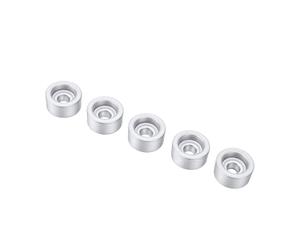 AKLOSIPY Lot de 5 odes en zinc pour moteur hors-bord 4 temps 9,9 | Remplacement d'anode de zinc ronde marine 55321 87J00, anode de sacrifice, oxyde de zinc rond avec protection marine pour
