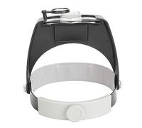 AKLOSIPY Lunettes Loupes à Bandeau, Grossissement 5X 3X 7X 8,5X 10X avec Lumière LED et Ajustement Confortable pour l'artisanat et les Réparations