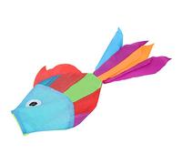 AKLOSIPY Manche à Air Réaliste en Forme de Poisson - Accessoires de Cerf-Volant d'extérieur - Design de Poisson Vibrant pour Décoration de Jardin - Attrayant pour Les Jardins et Les