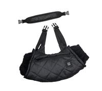 AKLOSIPY Manchon Chauffant électrique avec Connecteur USB, 3 Réglages de Température, pour Les Activités de Plein Air Hivernales (Black)