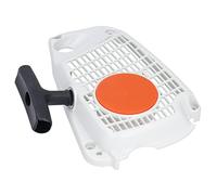 AKLOSIPY Mécanisme de Poulie de Démarreur de Remplacement pour Scie à Chaîne MS192, Ensemble de Plaque de Traction de Démarreur en PVC, Accessoire d'équipement de Jardin Facile à Installer pour