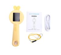 AKLOSIPY Microscope pour Enfants, Microscope Numérique 1080P à écran IPS de 2 Pouces avec Grossissement 100X et Zoom Numérique 8X, pour Jouets Scientifiques éducatifs STEM (Yellow)