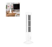 AKLOSIPY Mini Ventilateur de Bureau sans Lame, Compact et Portable, Ventilateur de Refroidissement électrique USB, pour Bureau, Dortoir, étude, 5V DC (WHITE)
