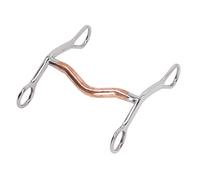 AKLOSIPY Mors de Bouche de Cheval en Acier Inoxydable DI5803-50-Mors de Cassage de Cheval, de Filet, de Bouche articulé pour l'équitation, l'entraînement, la Ferme,