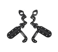 Aklosipy Moto Highway Chevilles Perges De Pied Réglables Pour Barre De Garde Moteur 1,25 Pouces Rotation 360° Et 270° Cruiser Repoot