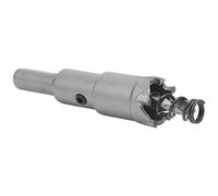 AKLOSIPY Ouvre-tronçon de Foret TCT de la Scie à Trou de Carbure cimenté pour Alliage en Aluminium de Plaque épaisse en Métal, φ27 Mm / 0,06 Pouce avec Accessoires (Φ28mm)