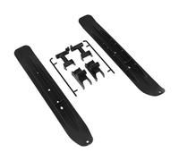 AKLOSIPY Paire de Luges pour Vélo de Neige avec Poignée Antidérapante Améliorée pour Quad, ATV, UTV, Go Kart, Traction Snow Racer