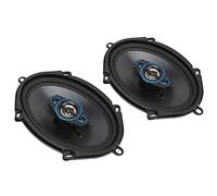 AKLOSIPY Paire de Système de Haut-parleurs de Voiture 5x7 Pouces 350W, Haut-parleurs Tweeter Coaxiaux avec Haute Puissance et Large compatibilité