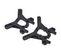 AKLOSIPY Panneau de de Choc RC en Alliage d'aluminium, 2 Pièces, TKR5401 de Remplacement pour Voiture Télécommandée TEKNO ET48.3 (Black)