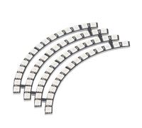 AKLOSIPY Panneau de Lampe LED 60 Bits WS2812, Module de Lumière Ronde RGB pour la Décoration de la Maison, Compatible avec les Microcontrôleurs, Alimentation 5V