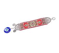 AKLOSIPY Pendre de Décoration - Ornement de Suspension glacé Rouge Rouge pour la Maison, Cadeaux Personnalisés et Chance Spirituelle (Rond Rouge)
