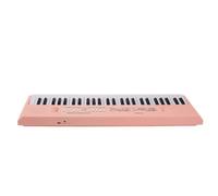 AKLOSIPY Piano à Clavier électronique 54 Touches avec Microphone - Piano électrique Portable à Double Alimentation pour Enfants, pour le Plaisir Musical en Intérieur et en Extérieur (PINK)