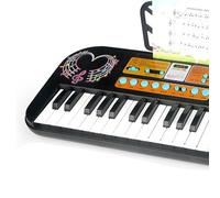 AKLOSIPY Piano électronique Portable pour Enfants - Clavier Multifonctionnel avec Enregistrement et Lecture, Idéal pour l'apprentissage de la Musique et le Plaisir (37 touches 2 modes)