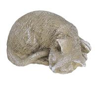 AKLOSIPY Pierre de Jardin Commémorative Résistante aux Intempéries pour Animaux de Compagnie - Extérieur en Résine Durable pour Les Amoureux des Chats, Charmant pour Se Souvenir des Animaux Perdus