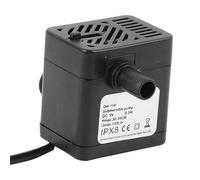 AKLOSIPY Pompe à Eau de Remplacement pour Fontaine pour Animaux de Compagnie, 130L/H, pour Chats et Chiens, Ultra Silencieuse, Durable, Amovible pour Un Nettoyage Facile