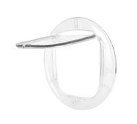 AKLOSIPY Porte pour Chat avec Design Transparent, Serrures à 4 Voies, Bandes de Brosse Silencieuses et Fermeture Magnétique Puissante pour Petits Animaux et Chiots