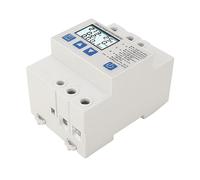 AKLOSIPY Protecteur de Surtension de Puissance Auto-récupération Automatique avec Paramètres Personnalisables et en Temps Réel AC230V 1A? 63A