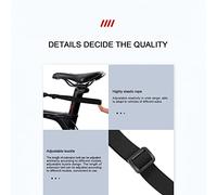 AKLOSIPY Protection contre la Transpiration pour Vélo avec Sac de Support pour Téléphone - Filet Anti-transpiration pour le Cyclisme en Salle et le Confort (BLACK)