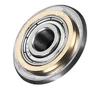 AKLOSIPY Roue de Coupe de Carrelage en Carbure de Tungstène 22 X 6 X 6 Mm avec Roulement scellé - Roue de Coupe de Rechange pour -carreaux Manuels Rubi Montolit QEP - de Gravure en Carbure trempé pour