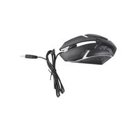 AKLOSIPY RVB Gaming avec Une Respiration de Respiration, Une Conception Omic, 600 I, Une Roue de Défilement 3D, USB câblé pour PC (Black)