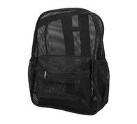 AKLOSIPY Sac à Dos en Mailles Légères Lourdes avec Grande acité et Conception Lavable pour les Sports et l'utilisation des Voyages (BLACK)