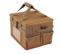 AKLOSIPY Sac de Rangement de Camping Pliable de 30l, étui Rigide Léger et Polyvalent avec Poignées pour l'organisation du Matériel d'extérieur