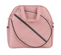 AKLOSIPY Sac de Raquette de Tennis élégant avec Poche Zippée et Sangle, Grande capacité pour Votre équipement, Rouge Clair (Pink)