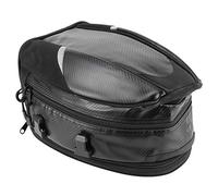 AKLOSIPY Sac de Selle Arrière de Moto, Sac de Rangement Arrière 18,5 L pour Bagages - Extensible en Tissu Oxford pour Moto, Vélo et Utilisation en Extérieur