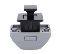 AKLOSIPY Serrure d'armoire sans clé à Bouton-poussoir en Métal - Robuste pour Tiroir, Placard et Compartiment de Rangement dans Camping-car, Yacht, Bateau et Camping-car, Argent (BLACK)