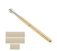 AKLOSIPY Sondes d'aiguille de Test de Composants électroniques P125?D, 100 Pièces, avec Grande Tête Ronde pour des Tests Fiables de PCB
