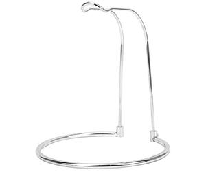 AKLOSIPY Support d'affichage de Moulinet Amovible en Acier Inoxydable pour Moulinets de Pêche Stradic Legalis Battle II de Taille 2500 à 5000 - Ventouse à Pince et Support Adhésif (Silver)